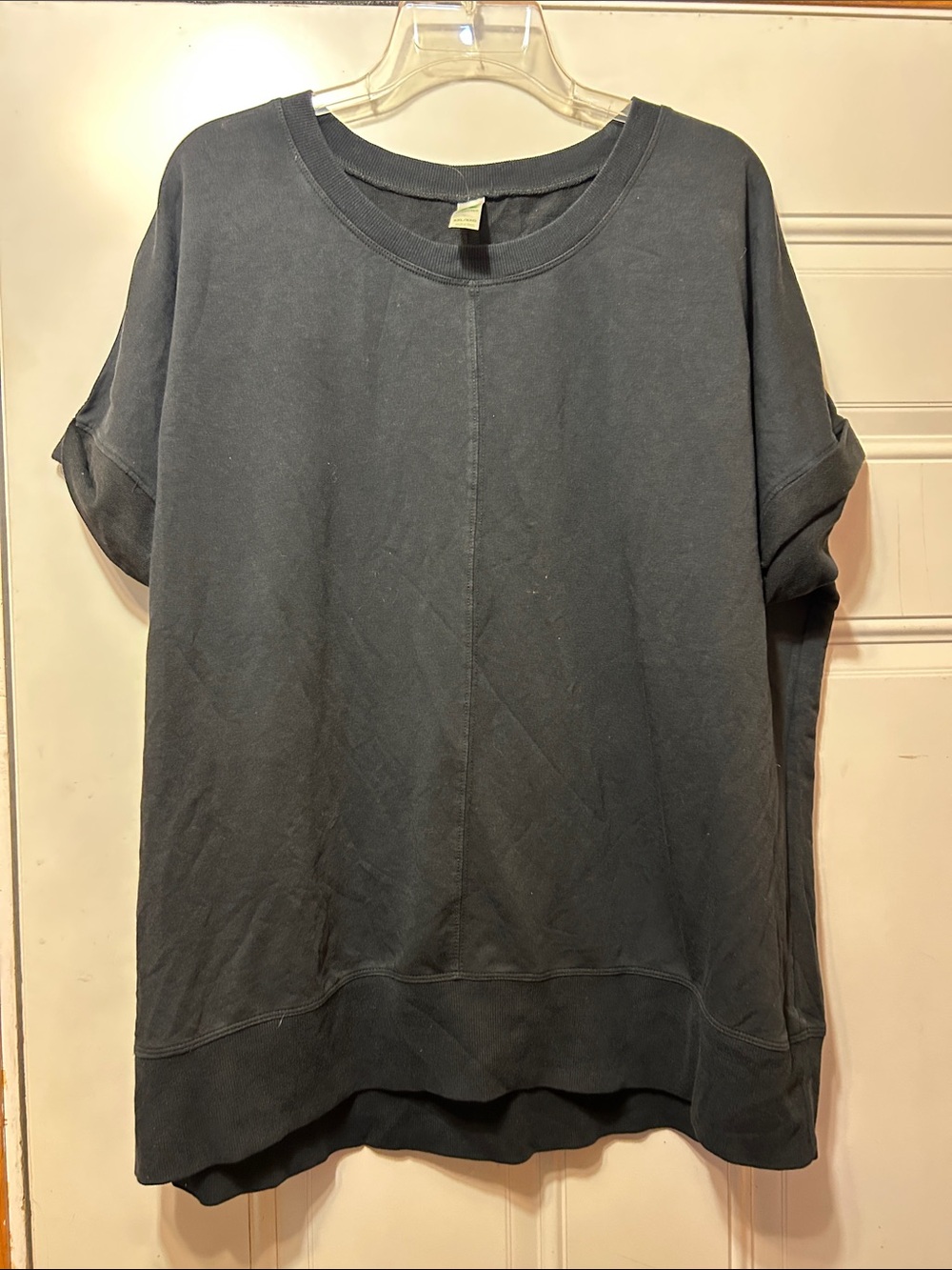 GreenTea Short-Sleeve Crew Sweatshirt XXL